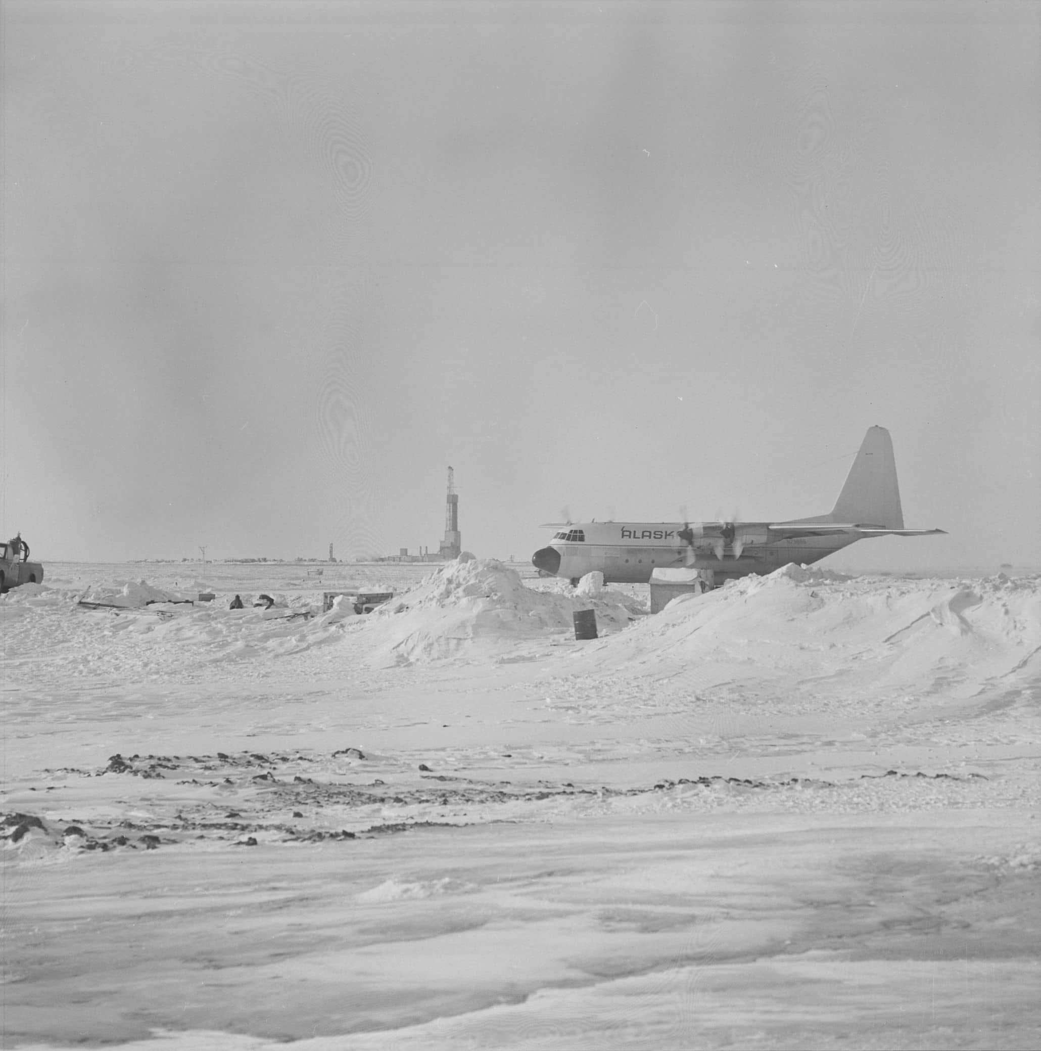 C-130 Hercules at Prudhoe Bay